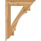 Ekena Millwork Merced Traditional Rough Sawn Bracket, Western Red Cedar, 6"W x 34"D x 46"H BKT06X34X46MRC01RWR - alternate 3